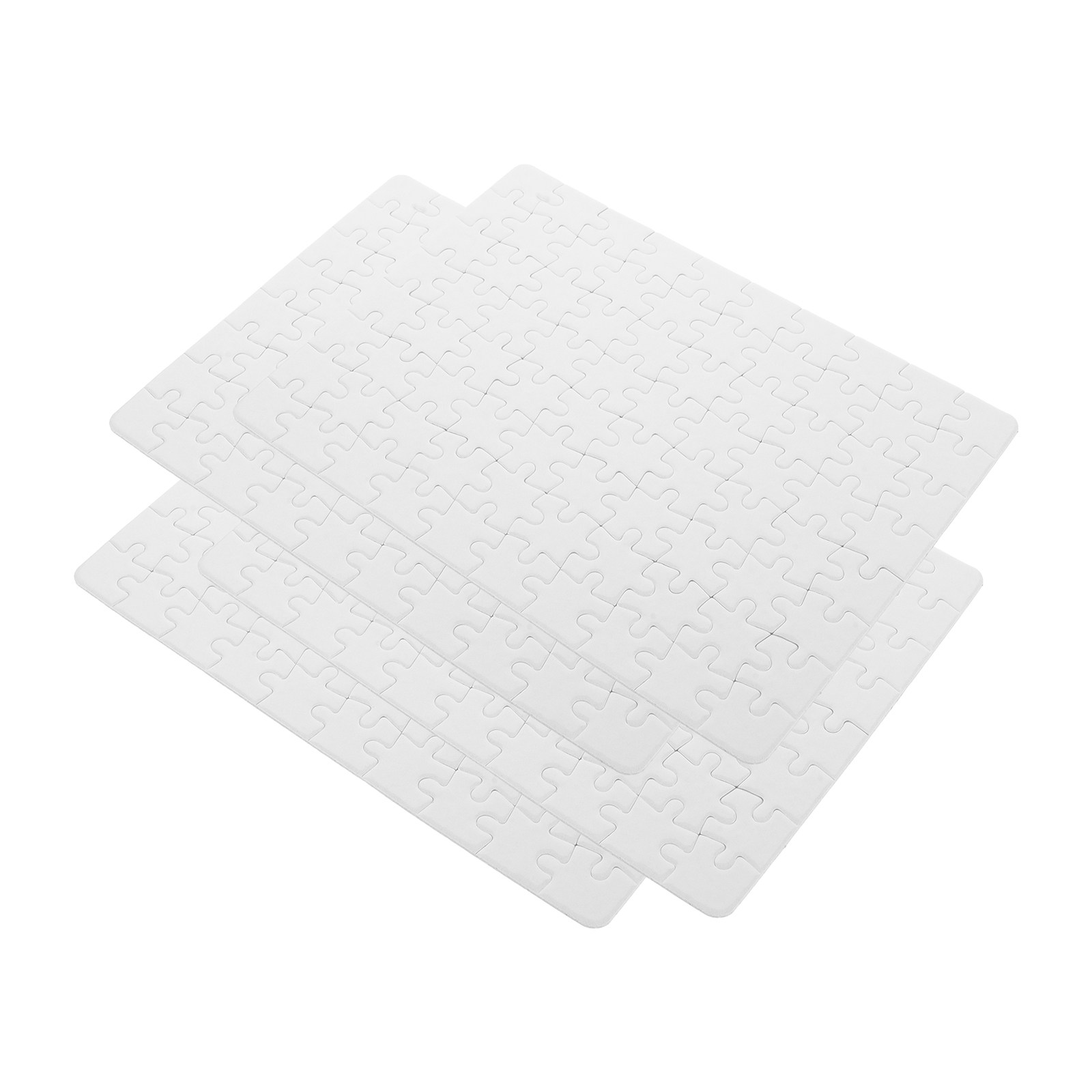 Puzzle Blank White - 4Sheets Blank Puzzle Pieces White Sublimation