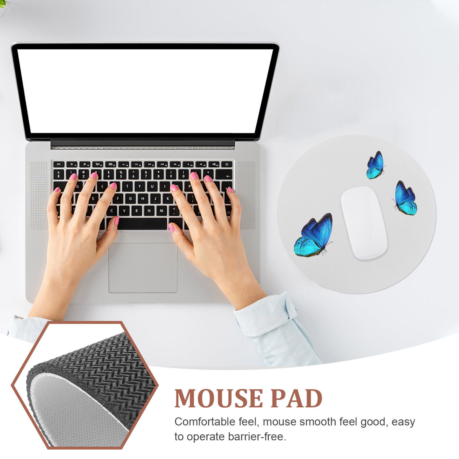 5Pcs Rubber Blank Mouse Pad Su - Mouse Pad Blank Sublimation 评论和价格