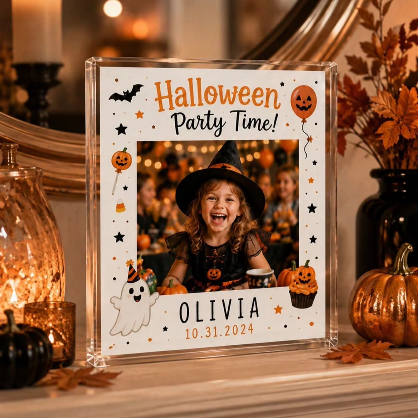 Custom Halloween Acrylic Photo - Photo Acrylic Block 评论和价格