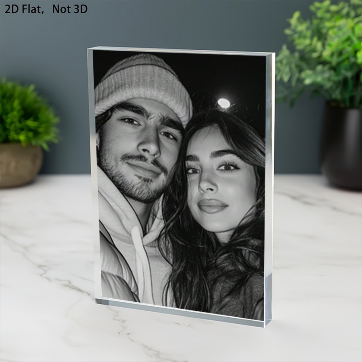 A Customizable Acrylic Desktop - Photo Acrylic Block 评论和价格