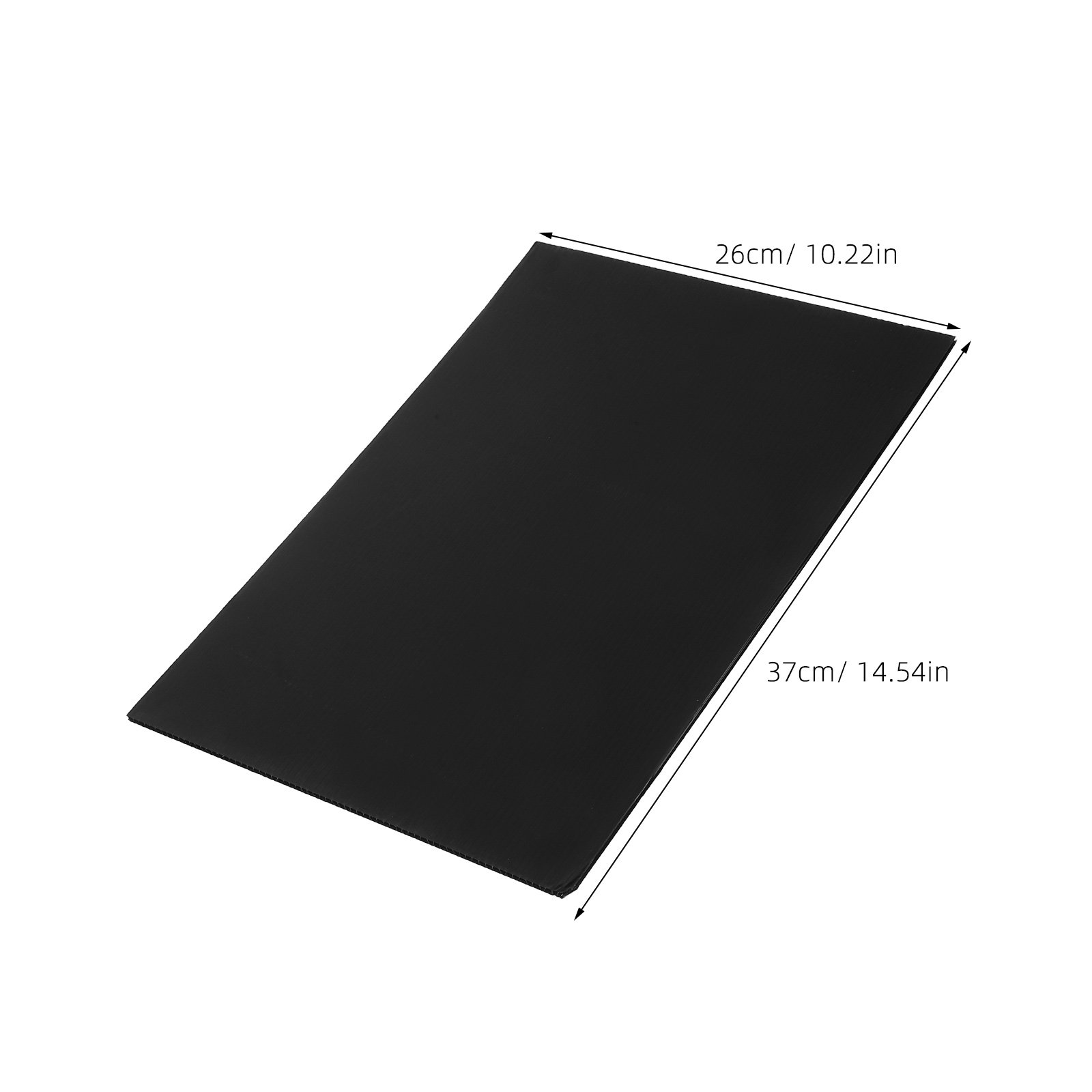 2Pcs Sleek Black Blank Garden  - Yard Sign Blank 评论和价格