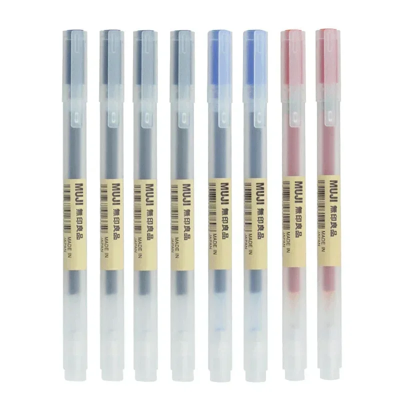 6/8Pcs/Set MUJIs Gel Pen Black - Muji Stationery Gel Pen 评论和价格