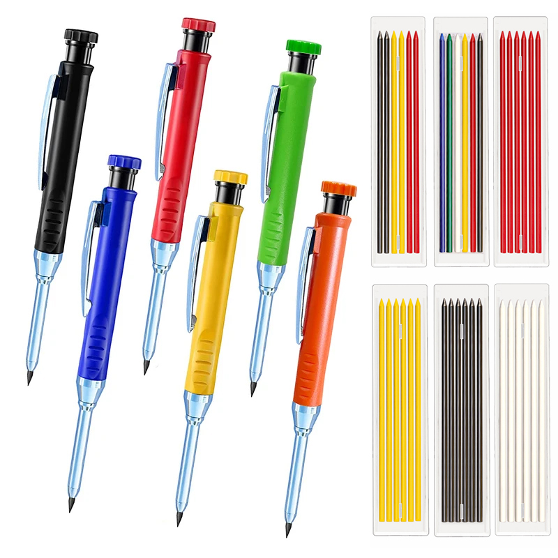 6 Colors Woodworking Automatic - Staedtler Pencil Lumocolor 评论和价格